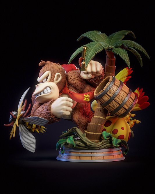 Donkey Kong Diorama Nostálgico 2 Volumes | Miravi