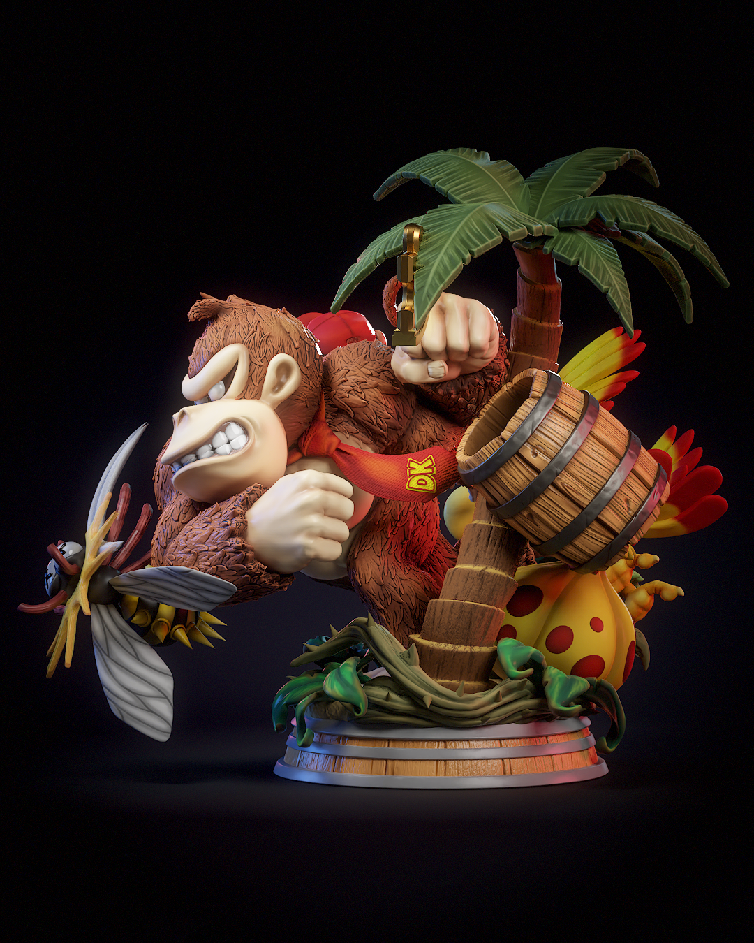 Donkey Kong Diorama Nostálgico 2 Volumes | Miravi