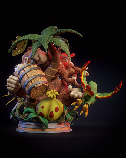 Donkey Kong Diorama Nostálgico 2 Volumes | Miravi