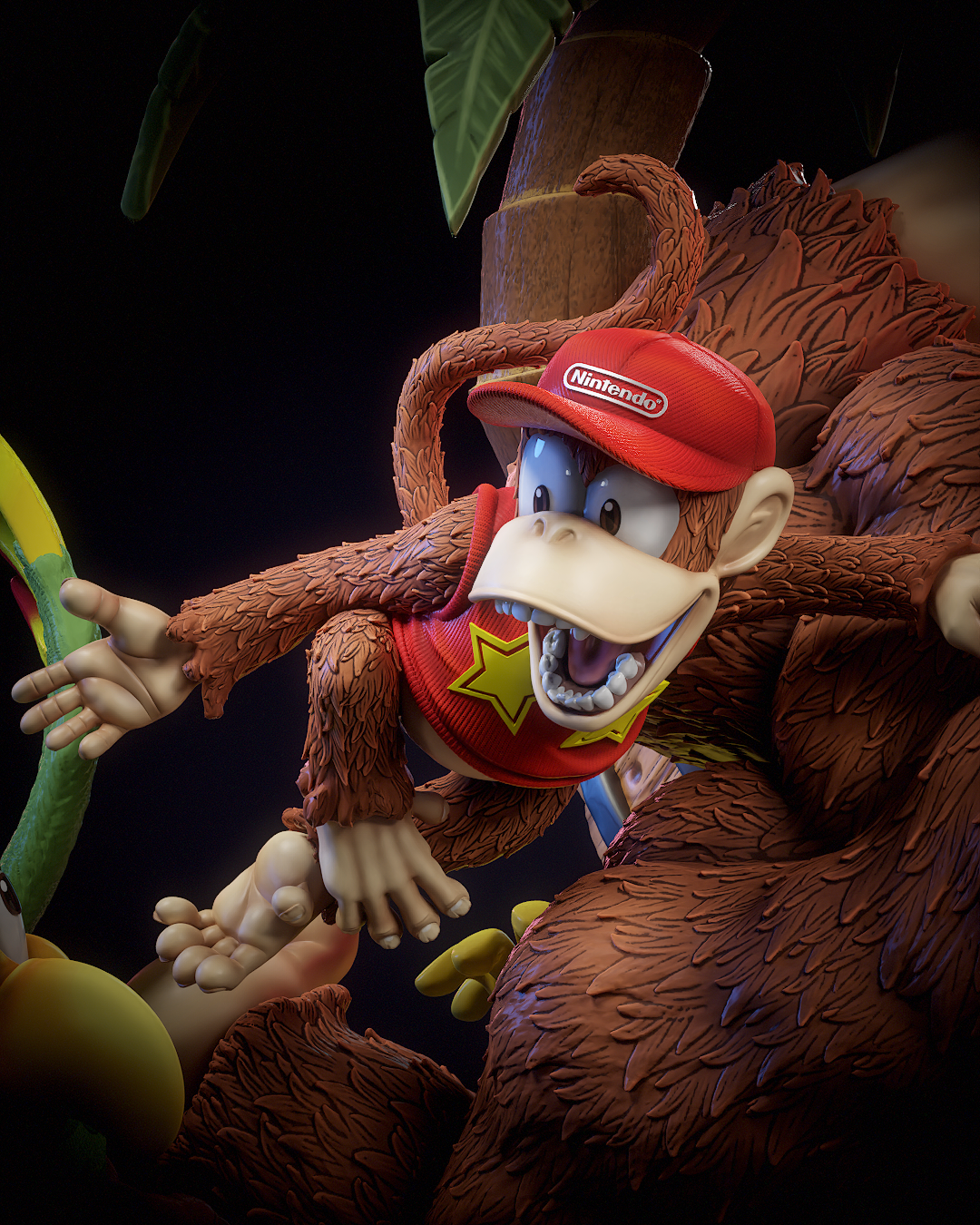 Donkey Kong Diorama Nostálgico 2 Volumes | Miravi