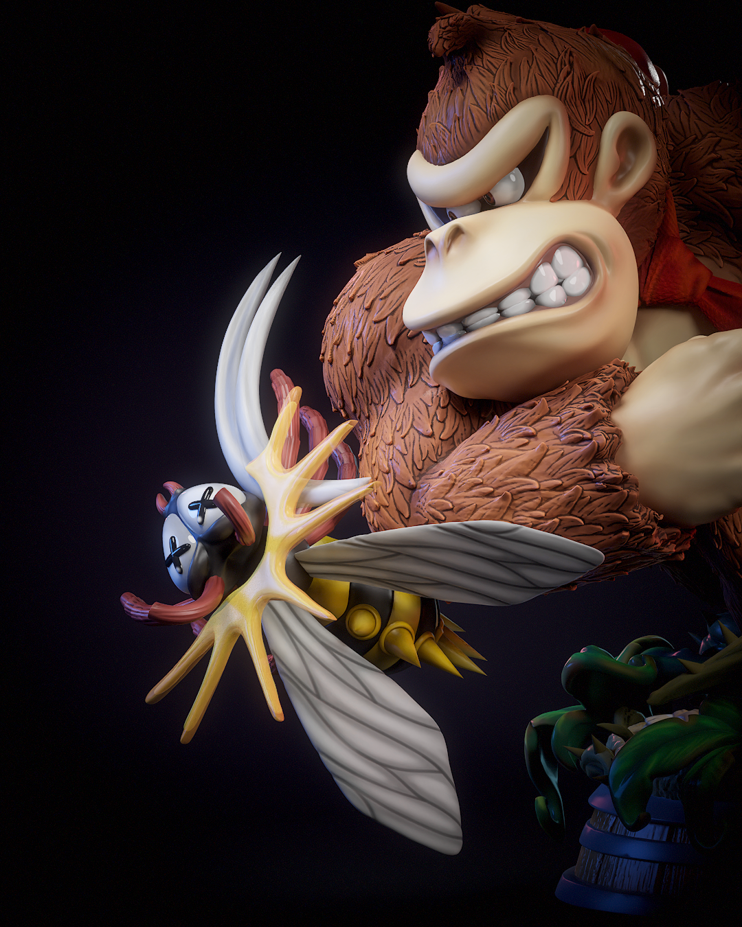 Donkey Kong Diorama Nostálgico 2 Volumes | Miravi