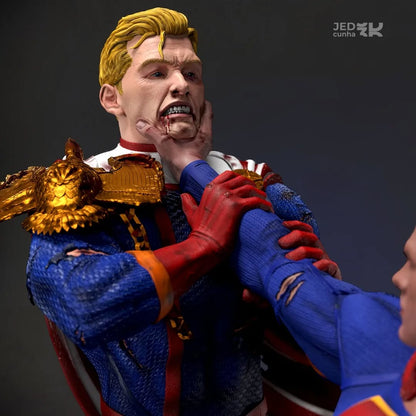 Superman x Capitão Pátria-Item Raro de Colecionador!