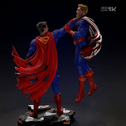 Superman x Capitão Pátria-Item Raro de Colecionador!