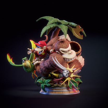 Donkey Kong Diorama Nostálgico 2 Volumes | Miravi