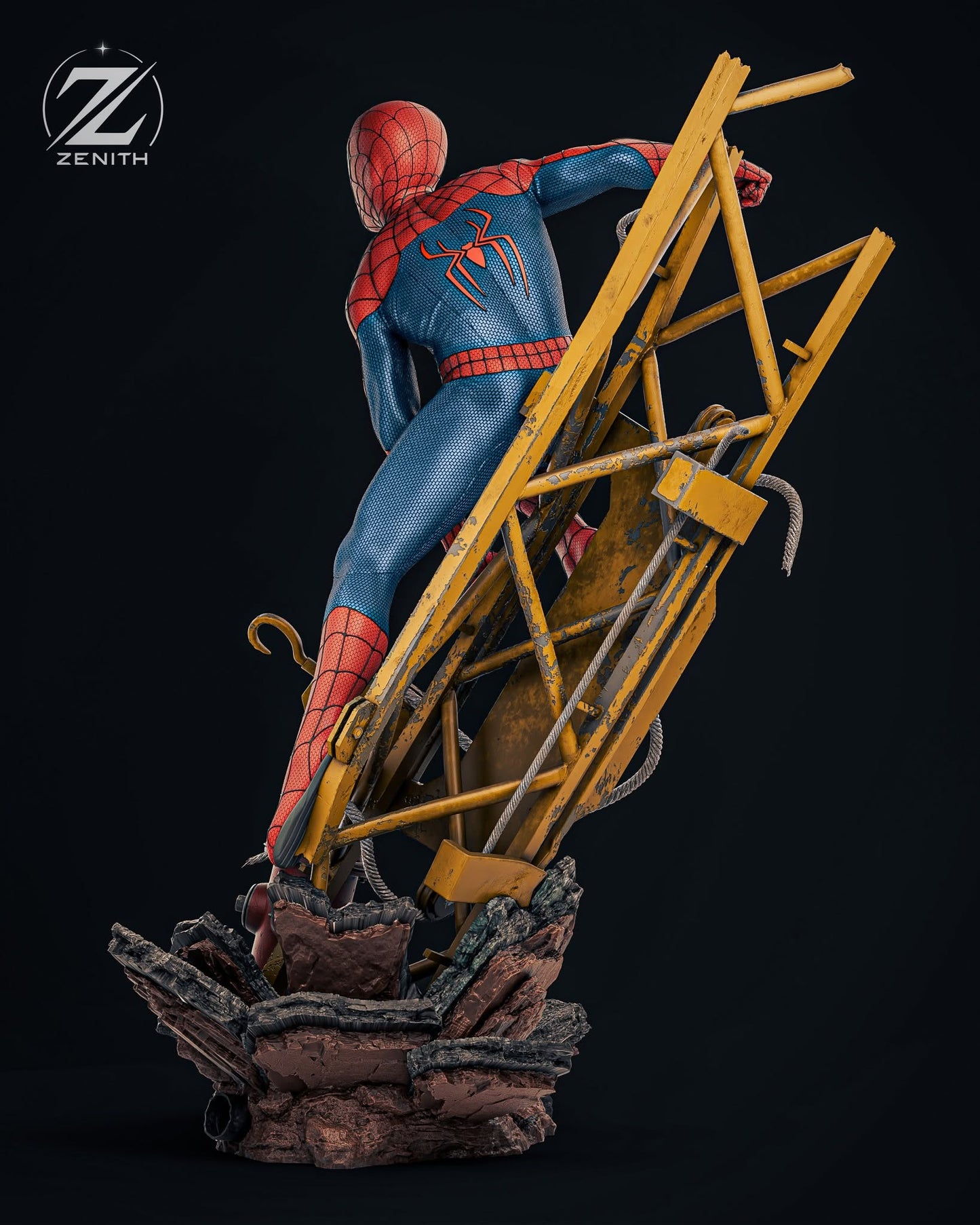 Estatueta Homem Aranha"Um Novo Dia"