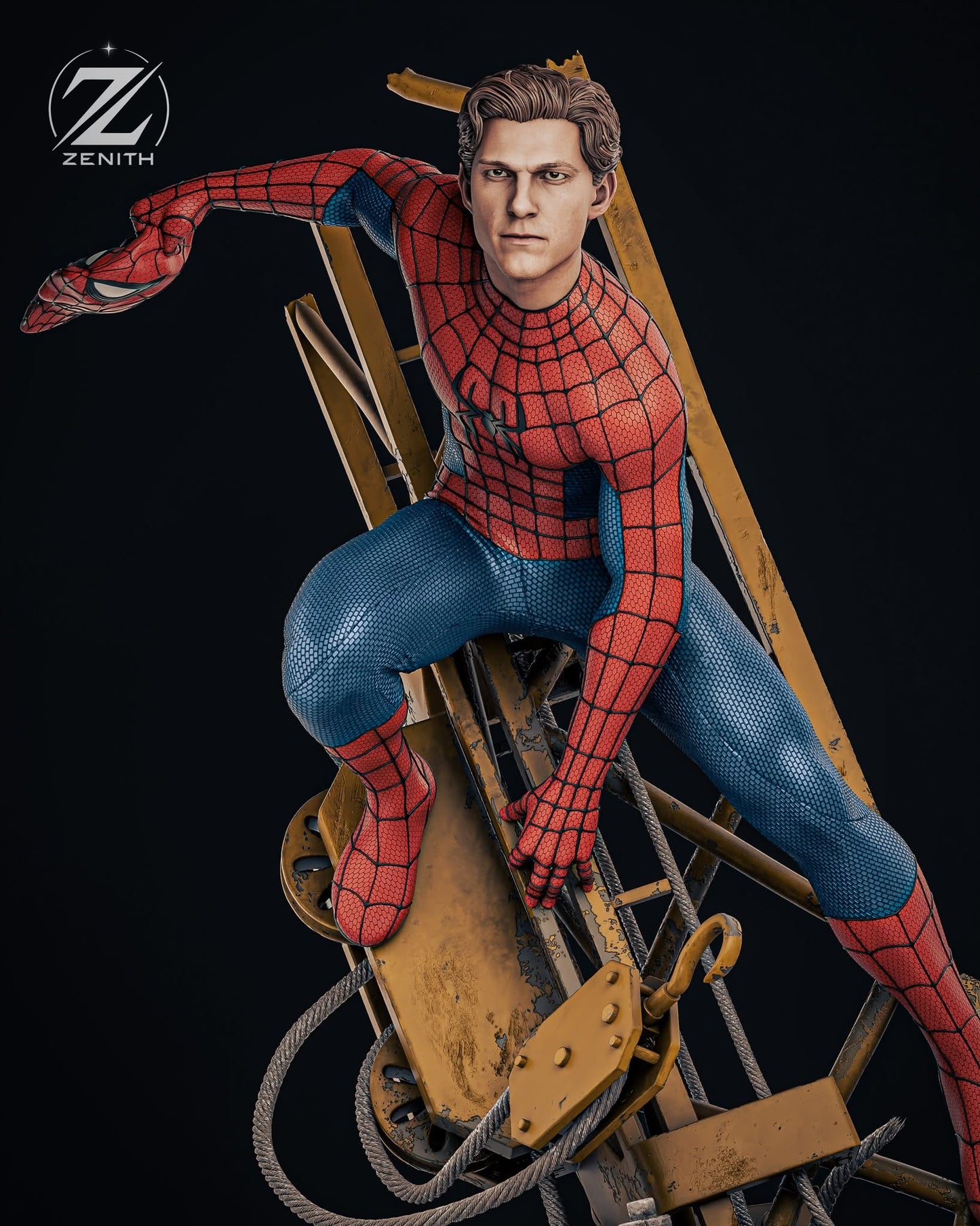 Estatueta Homem Aranha"Um Novo Dia"