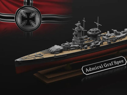 Réplica do Navio Admiral Graf Spee 30 cm.