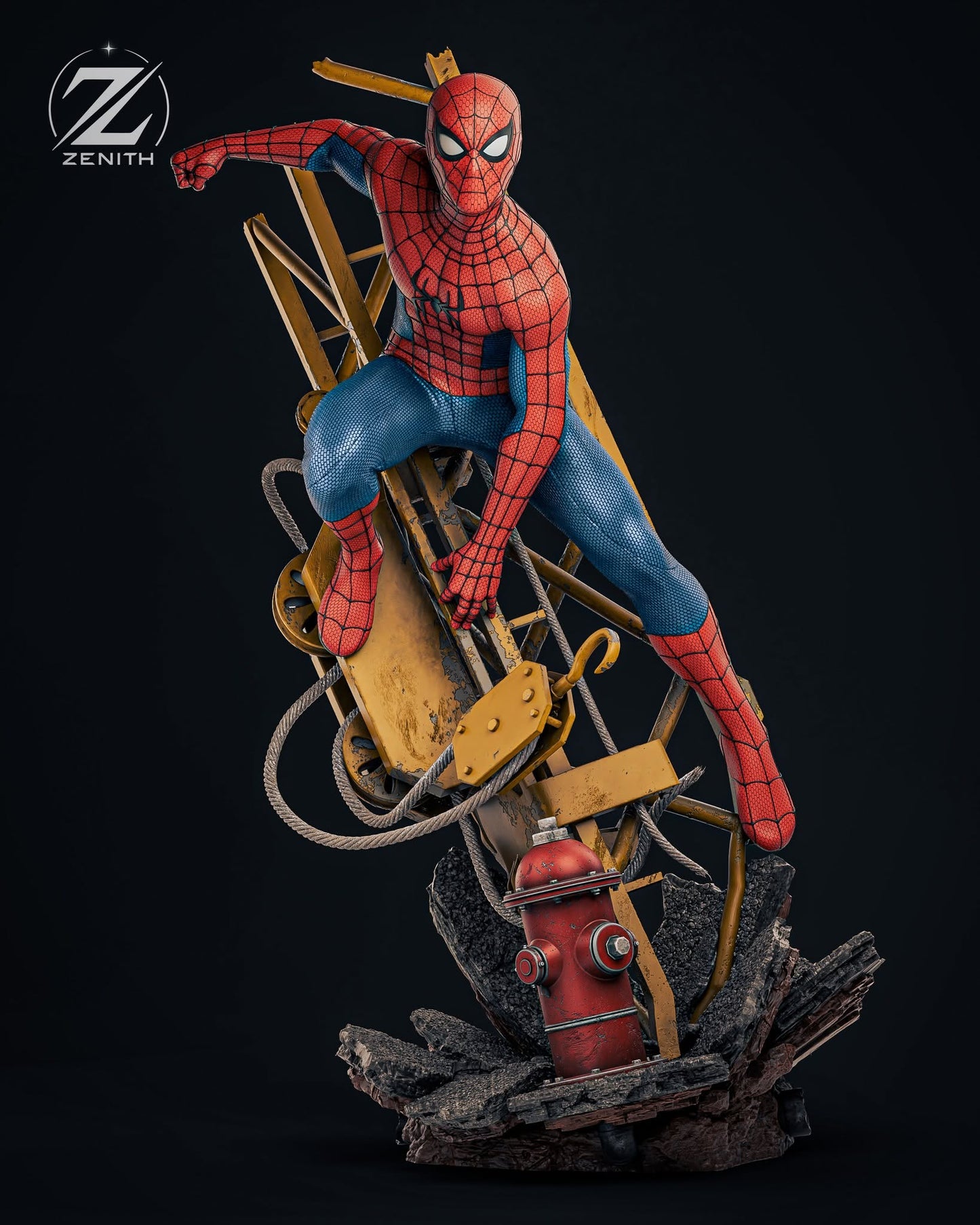 Estatueta Homem Aranha"Um Novo Dia"