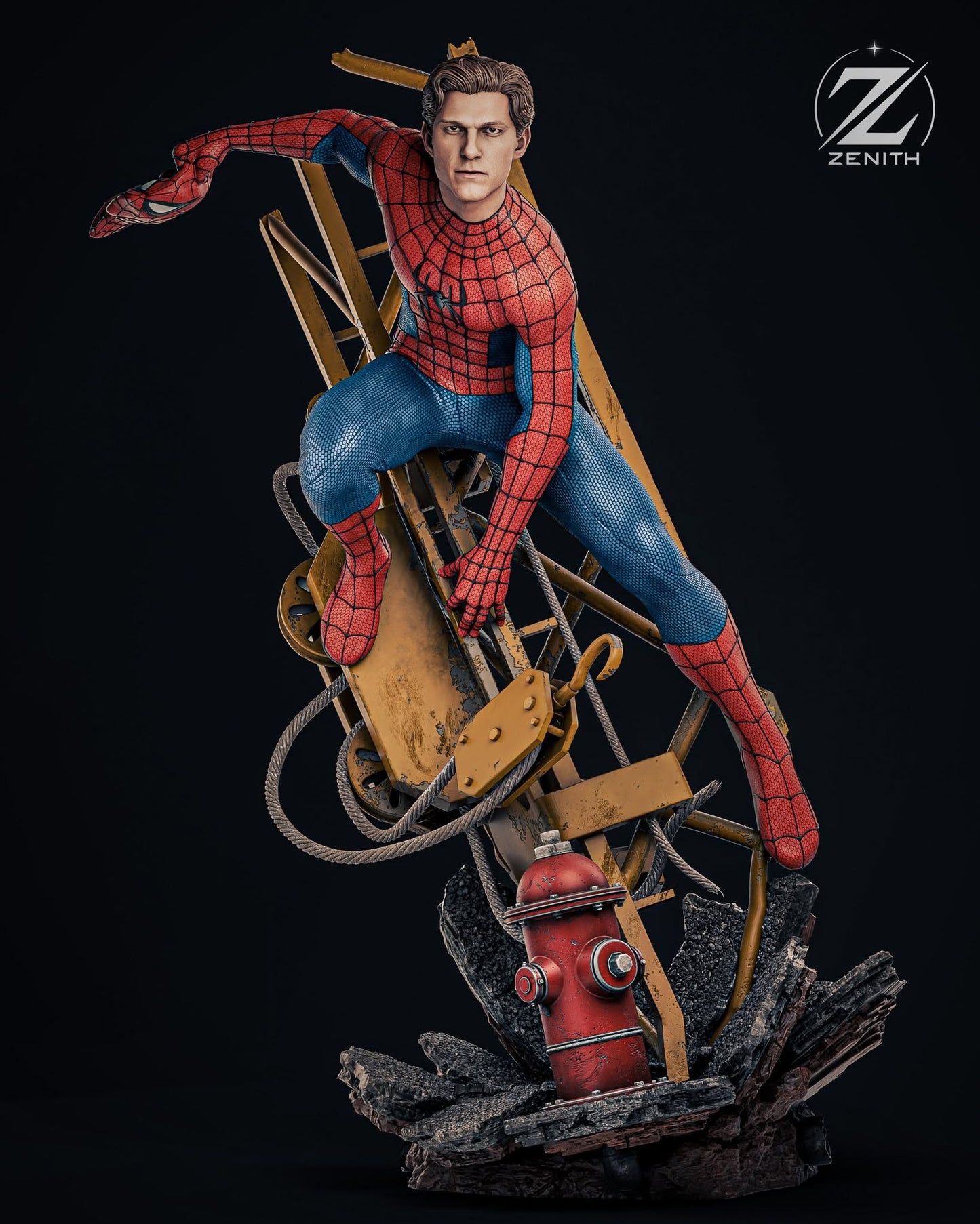 Estatueta Homem Aranha"Um Novo Dia"