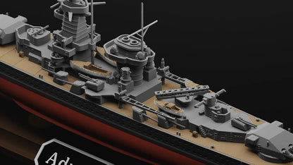 Réplica do Navio Admiral Graf Spee 30 cm.