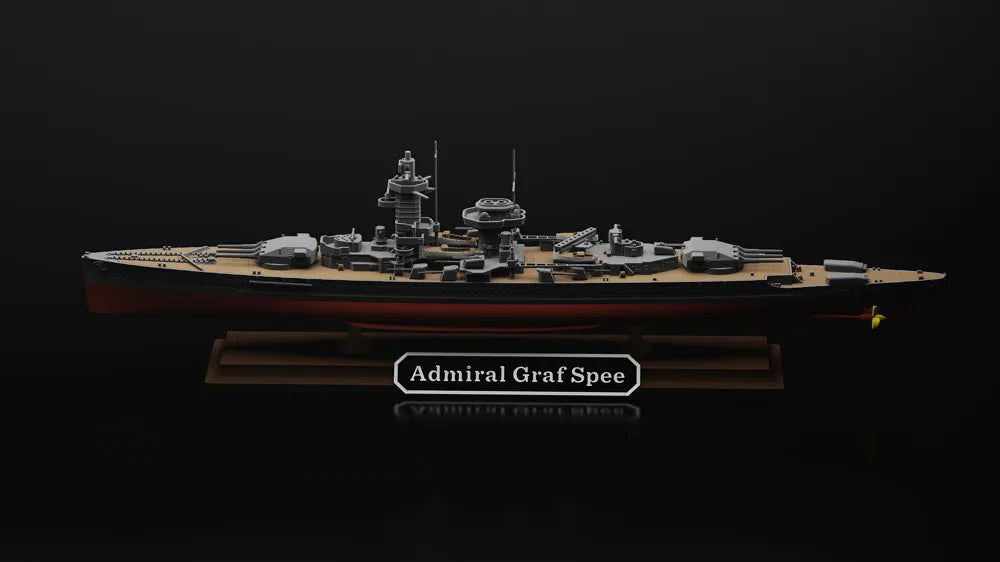 Réplica do Navio Admiral Graf Spee 30 cm.