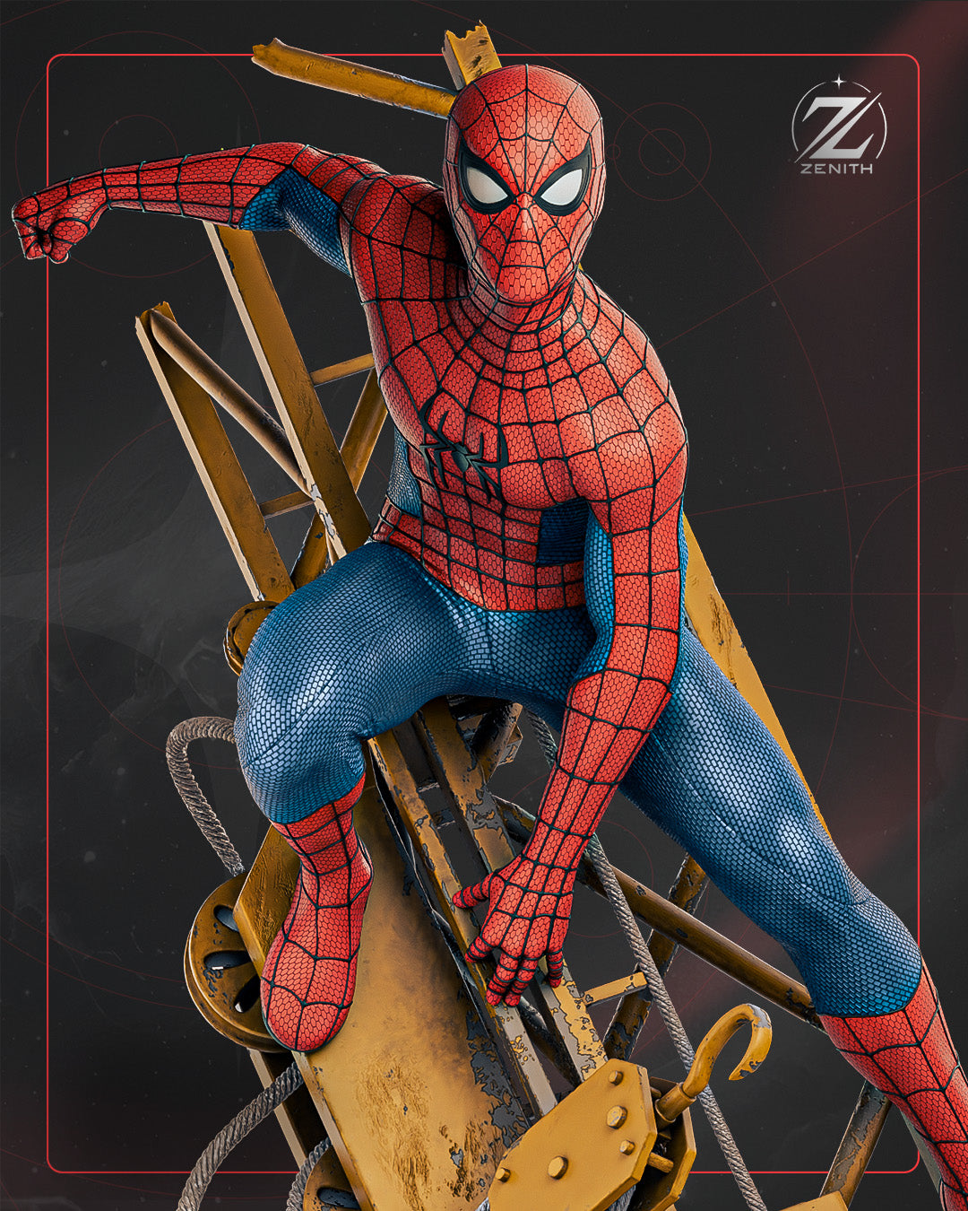 Estatueta Homem Aranha"Um Novo Dia"